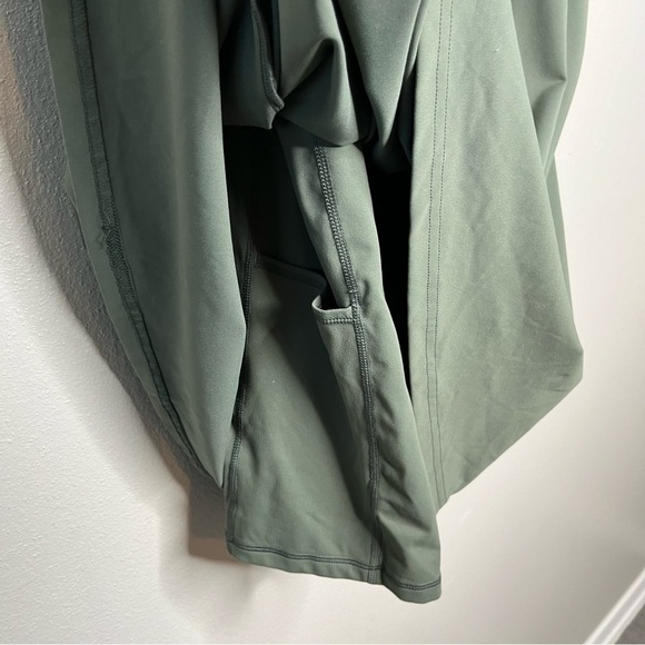 FLX Women Plus Size Athletic Dress 2X Affirmation‎ Green with Built-In Bodysuit - Picture 6 of 8